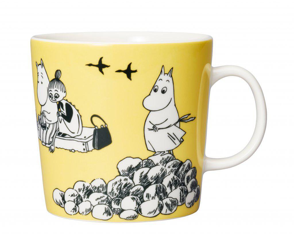 MOOMIN krús 40cl. yellow
