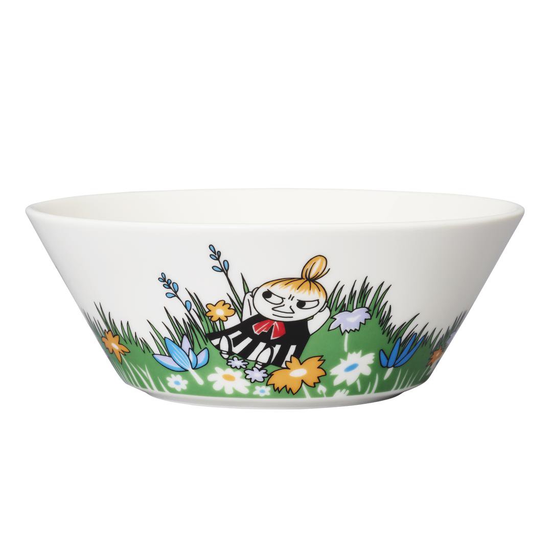 Moomin Skál 15cm djúp LITTLE MY AND MEADOW