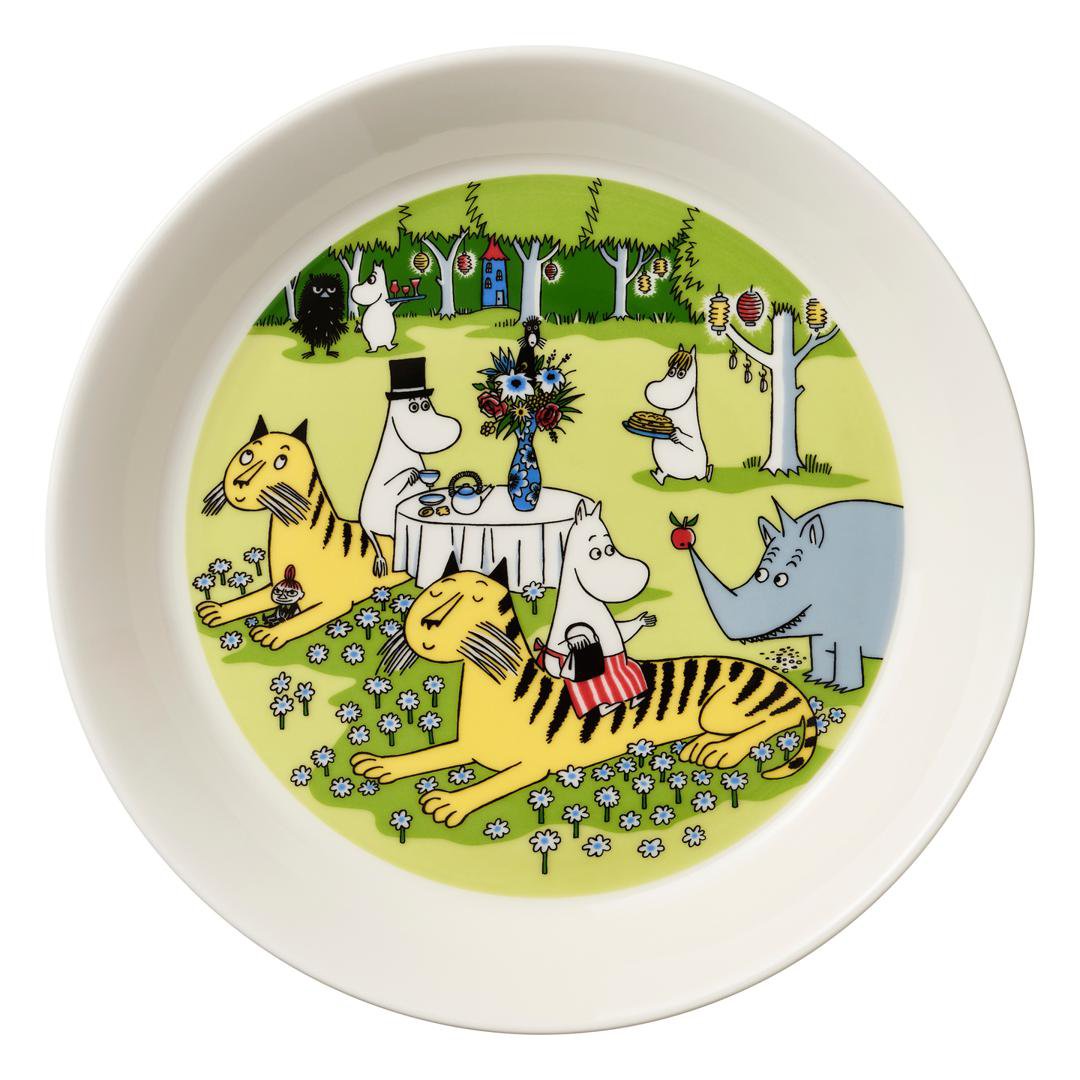 Image of Moomin Diskur 19cm Garden party
