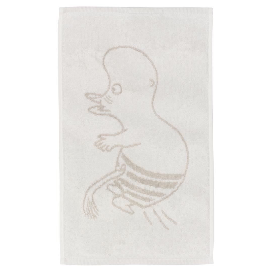 Image of Moomin Handklæði 30x50 Moomintroll white