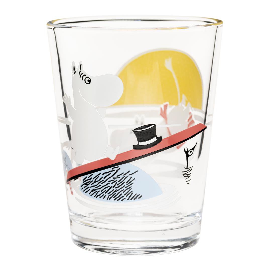 Moomin Glas 22cl Evening swim