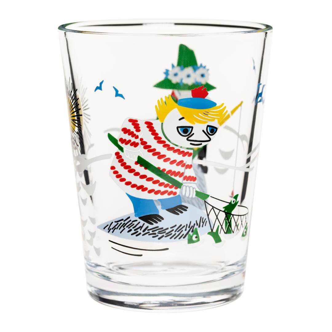 Moomin Glas 22cl Fishing