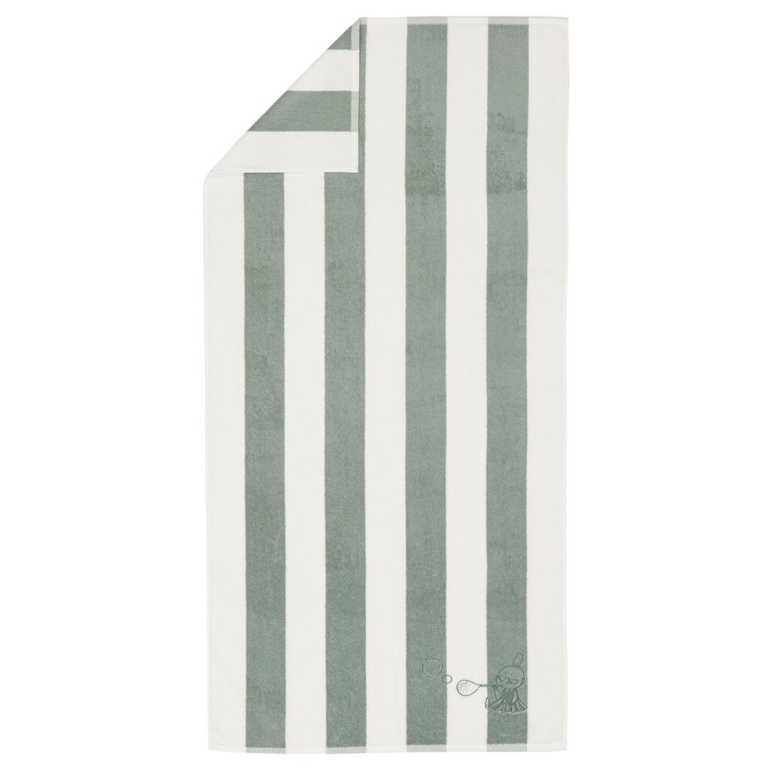 Image of Moomin Handklæði 70x140cm röndótt Little My