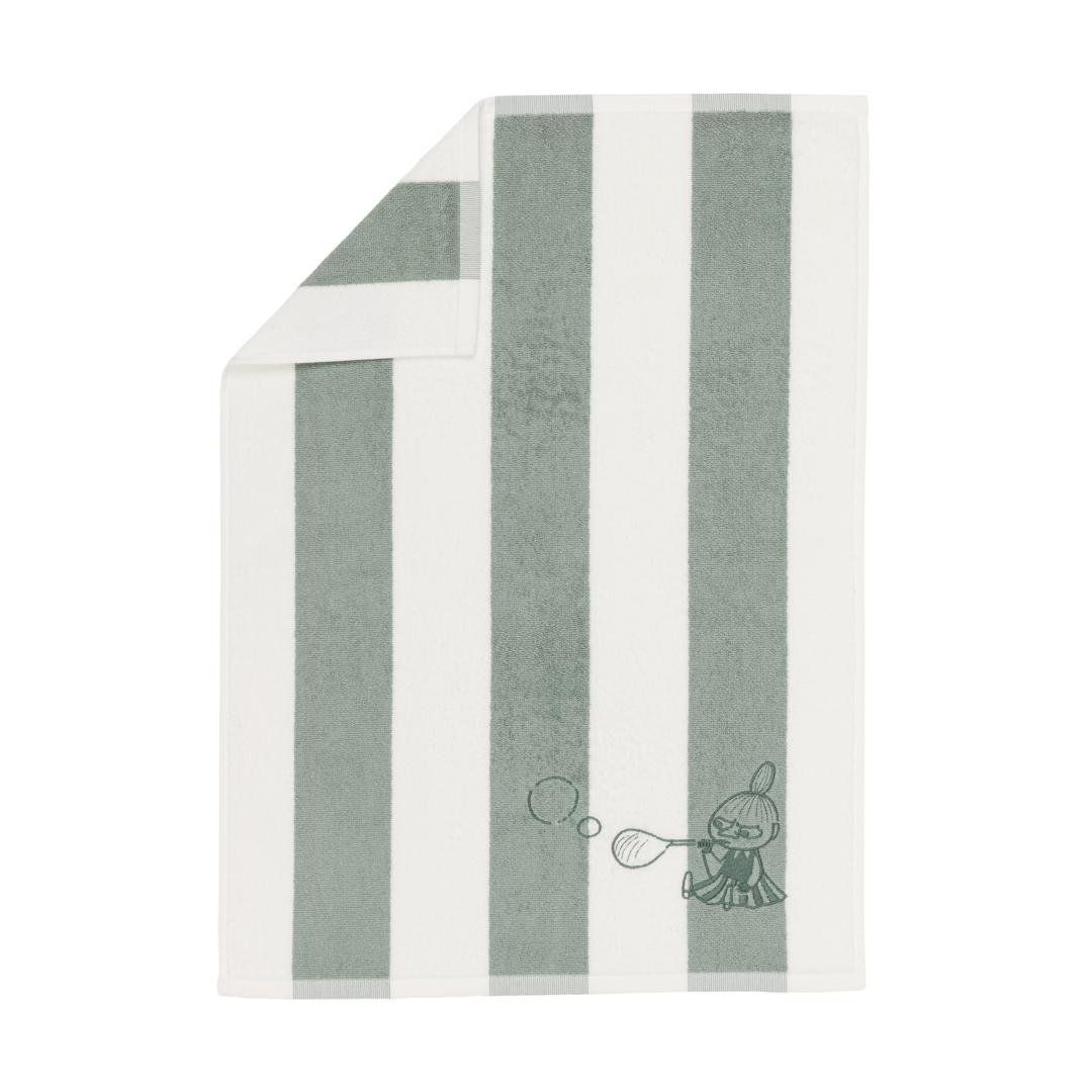 Image of Moomin Handklæði 50x70cm röndótt Little My