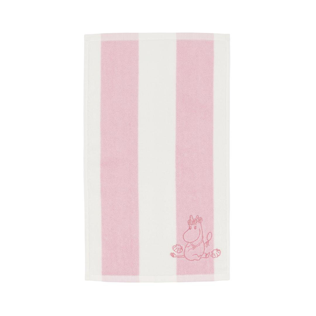Image of Moomin Handklæði 30x50 röndótt Seashells