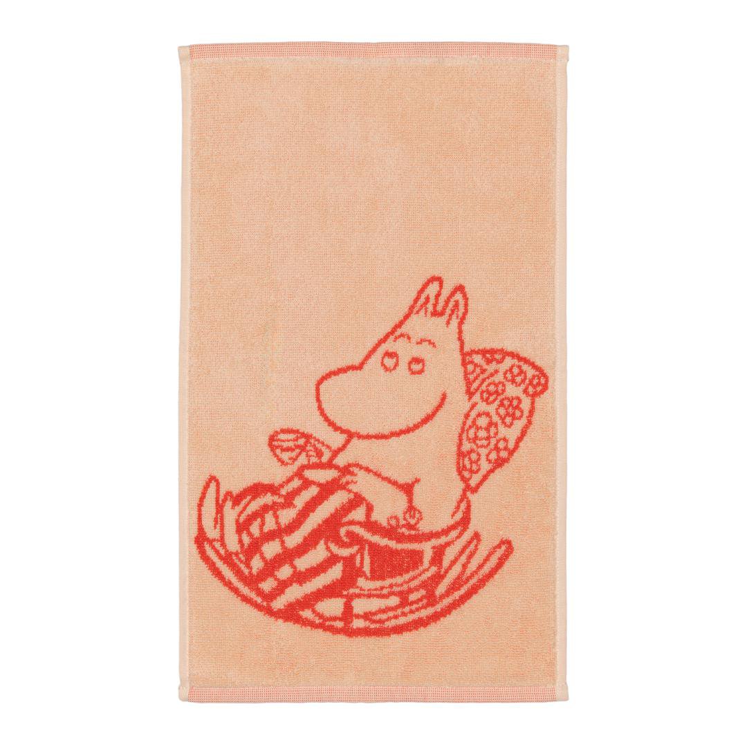 Image of Moomin Handklæði 30x50 Moominmamma peach