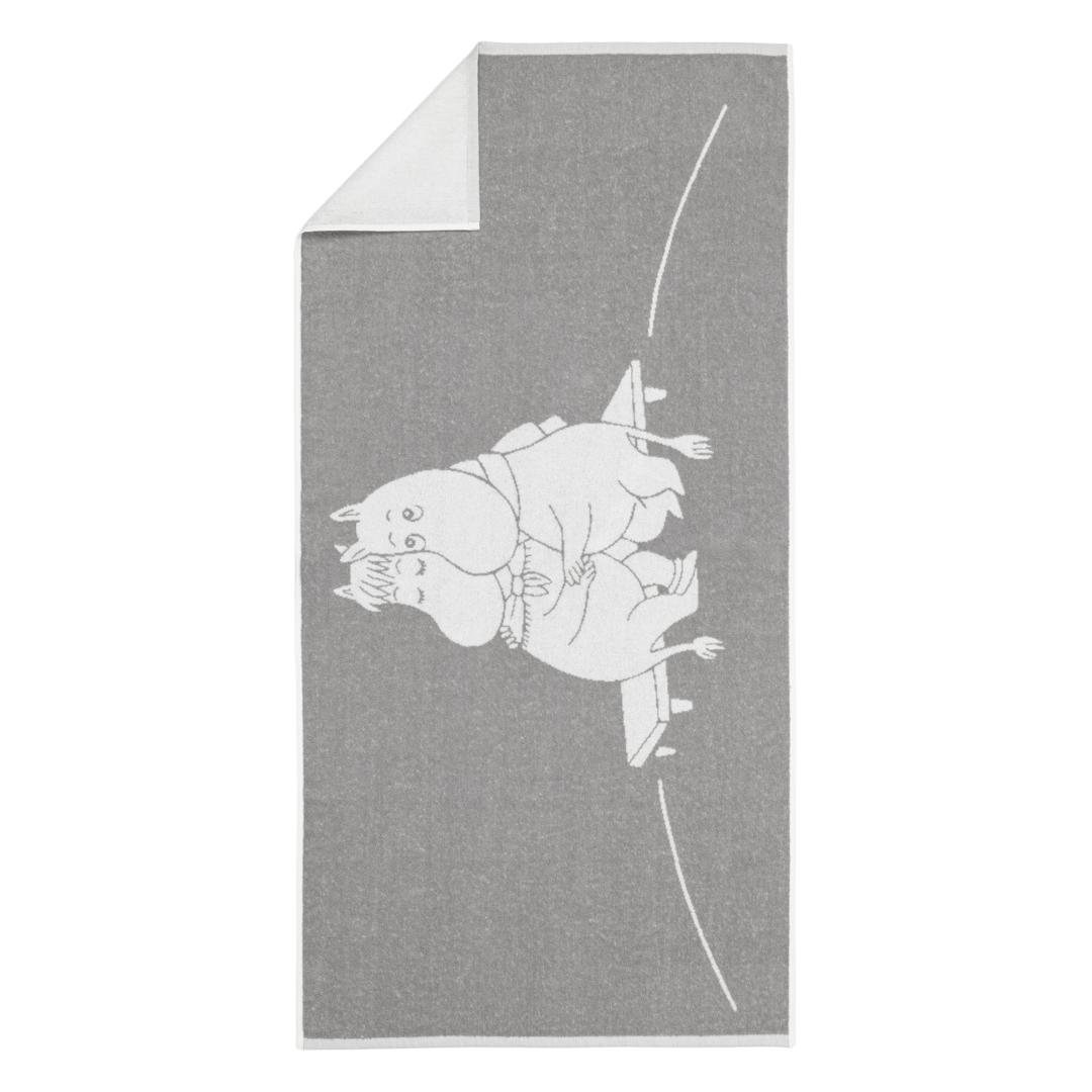 Moomin Handklæði 70x140cm Bonfire grey