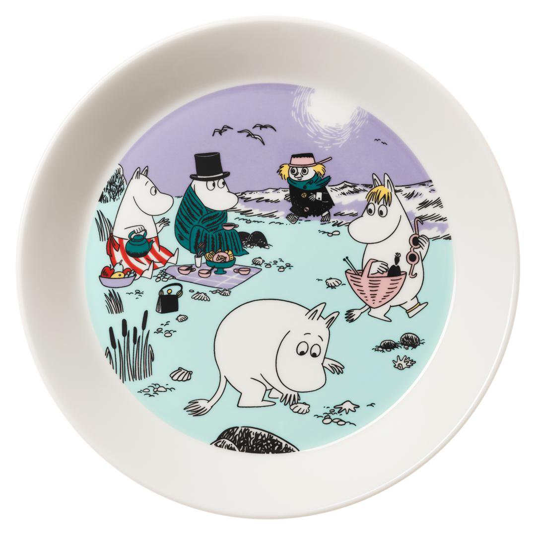 Moomin Diskur 19cm BEACH DAY