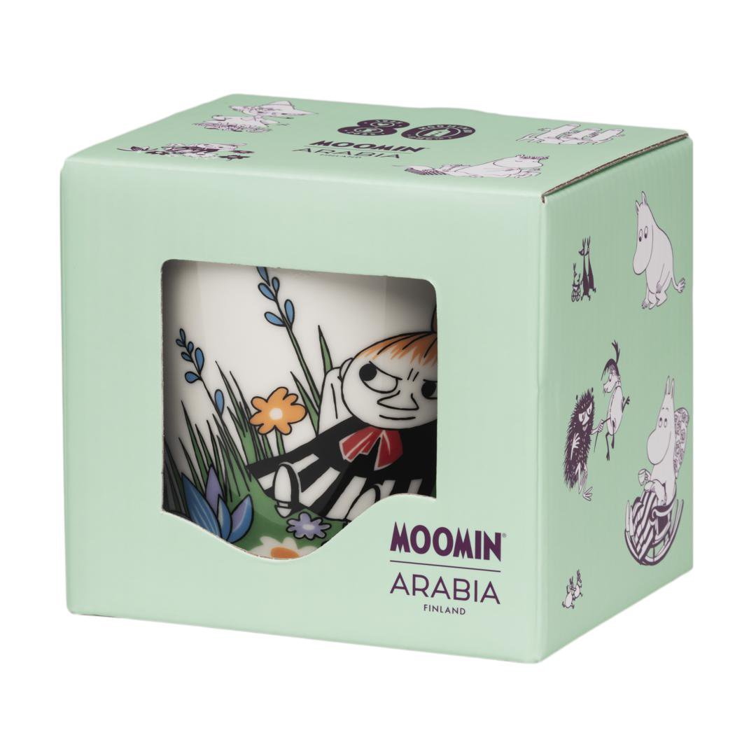 Image of Moomin Krús 0,3ltr LITTLE MY AND MEADOW í gjafaöskju 80ára afmælisútgáfa
