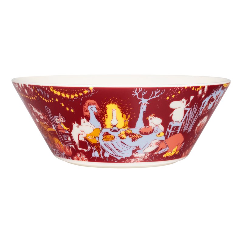 Moomin Skál 15cm djúp Festive