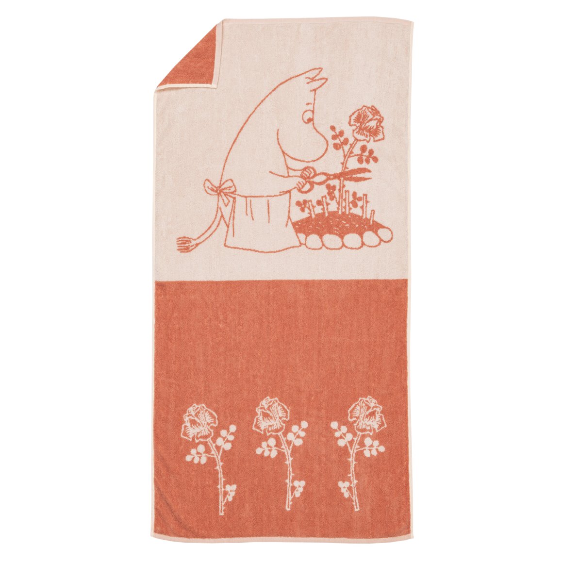 Image of Moomin Handklæði 70x140cm Moominmamma beige