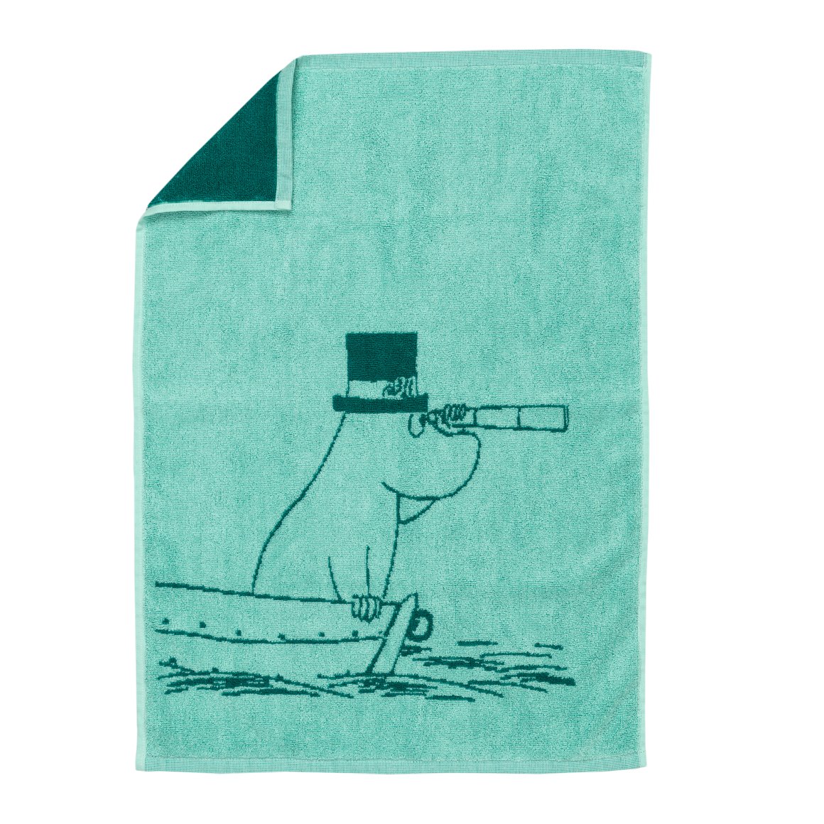Moomin Handklæði 50x70cm Moominpappa teal