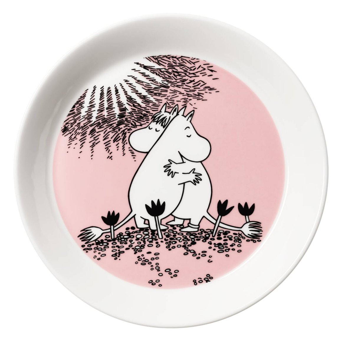 Image of Moomin Diskur 19cm LOVE 30 ára afmælisútgáfa