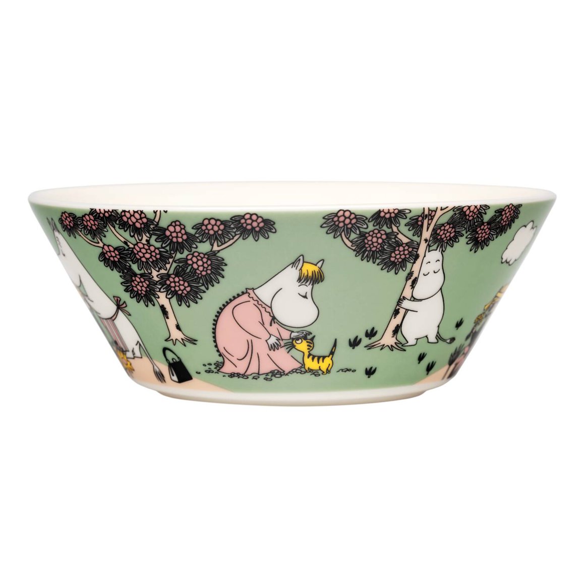 Image of Moomin Skál 15cm djúp LOVING CARE