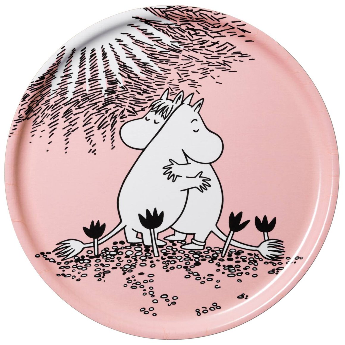 Image of Moomin Bakki 35cm LOVE 30 ára afmælisútgáfa