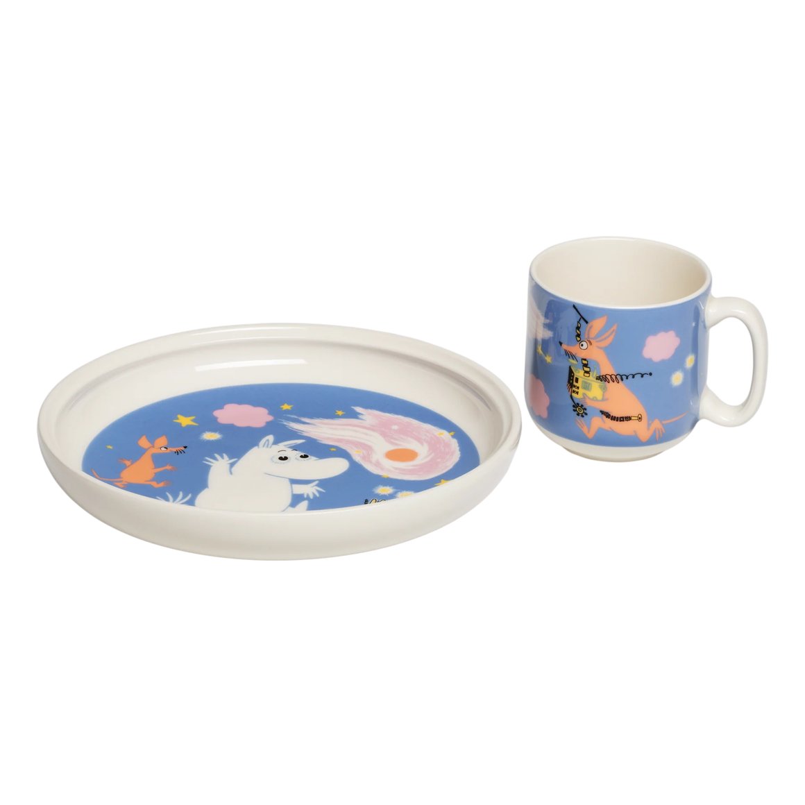 Image of Moomin Matarsett barna 2stk Space Adventure