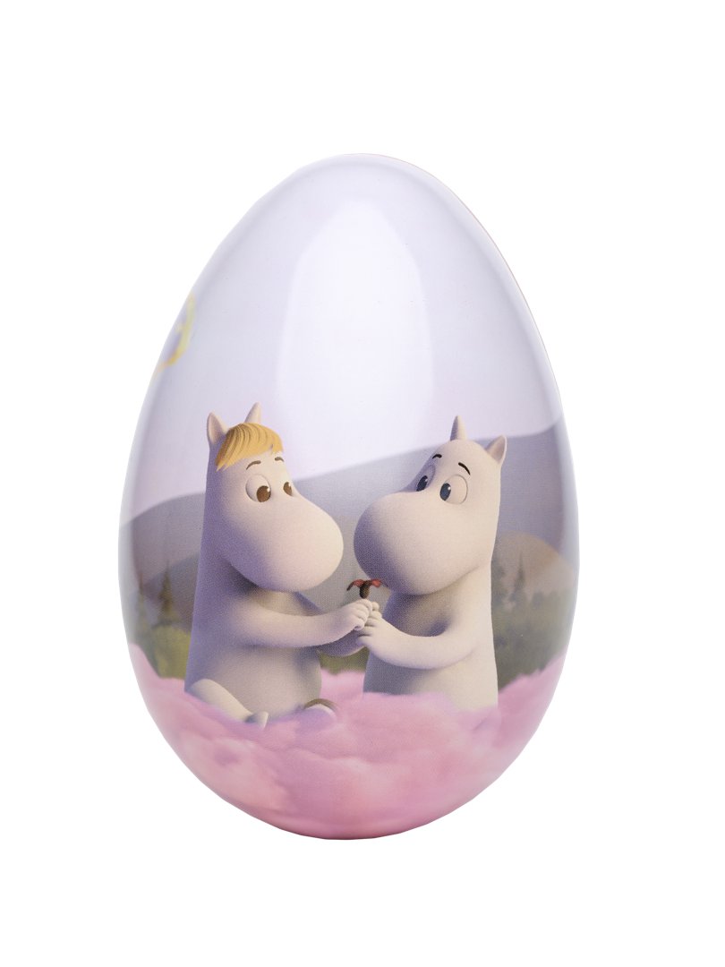 Moomin Páskaegg bleikt ský 15cm