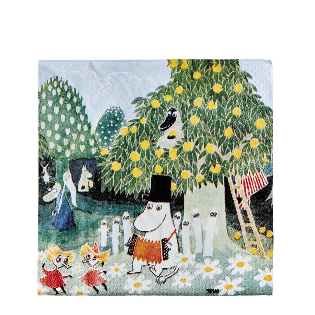 Moomin Servíettur 33cm 20stk, Töfraengi