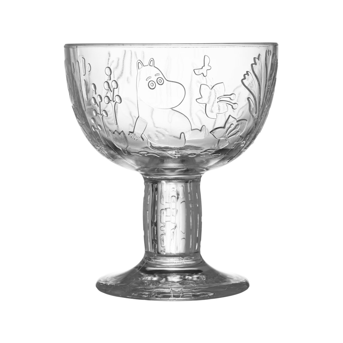Moomin Mystic Forest skál á fæti 140ml