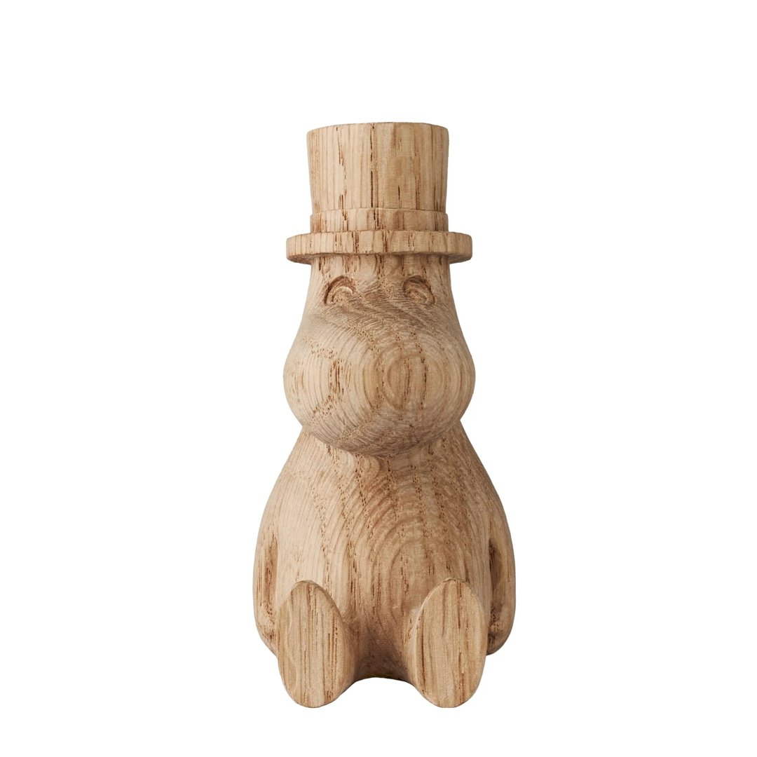 Image of Moomin Viðarstytta Moominpabbi Eik