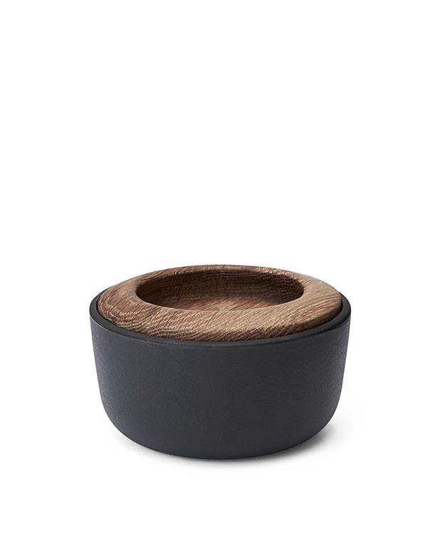 Morsø Skál fyrir salt m.loki eik/pottjárn