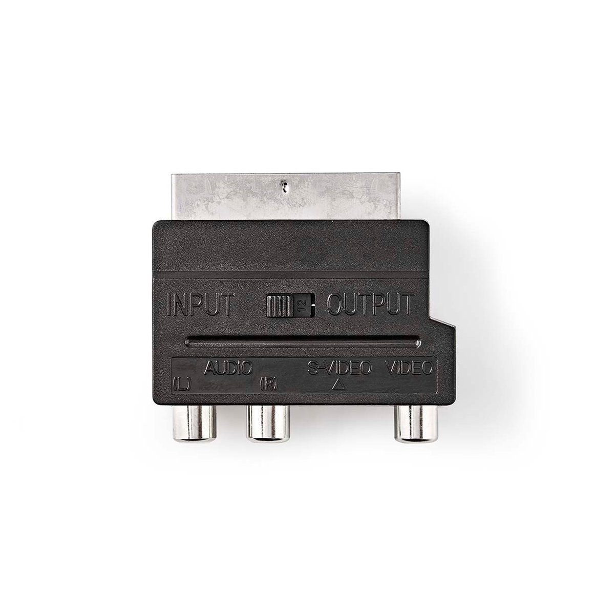 Image of Nedis Scart Inn/út m.3RCA+S-Vhs