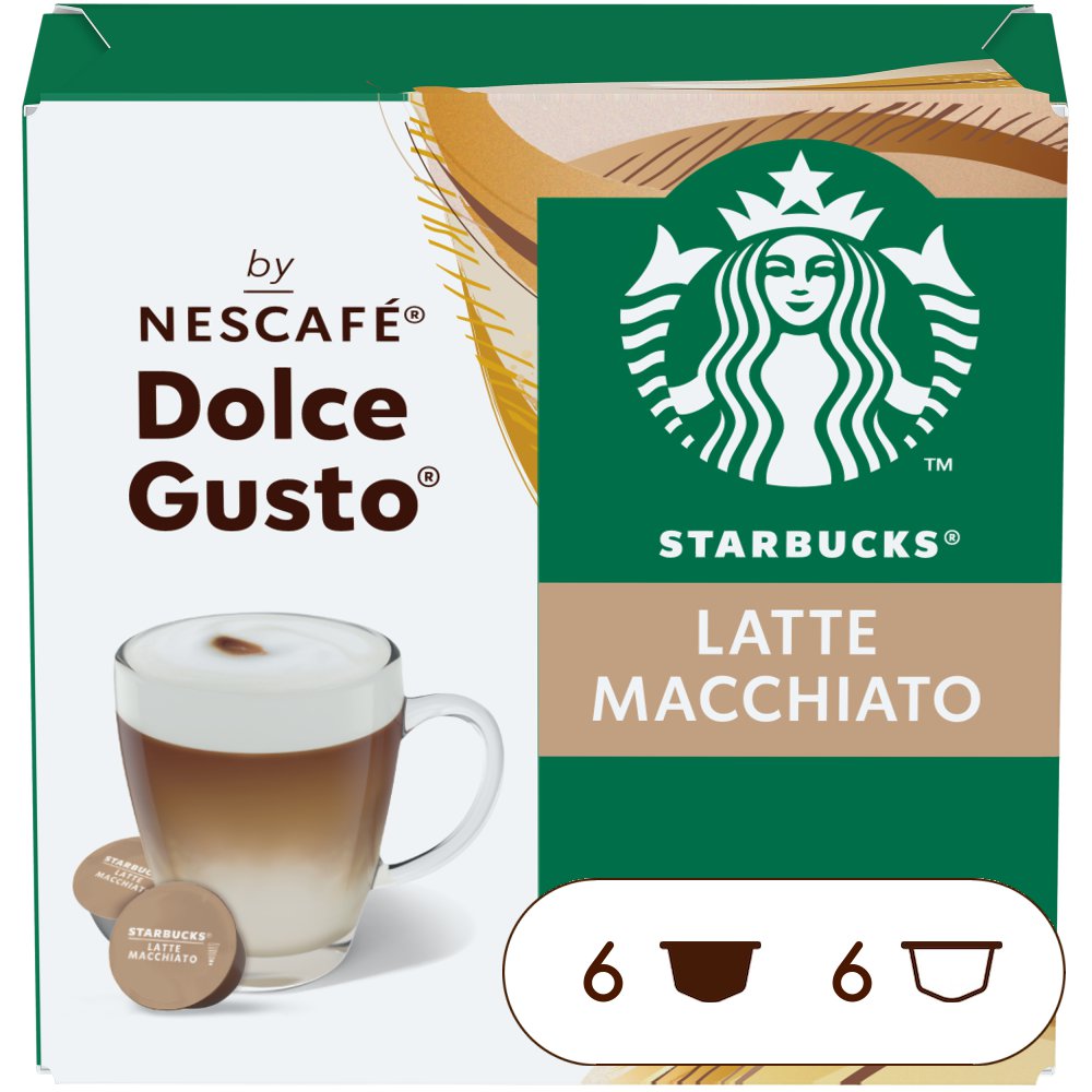 Image of Nescafe Dolce Gusto Starbucks Latte Macchiato