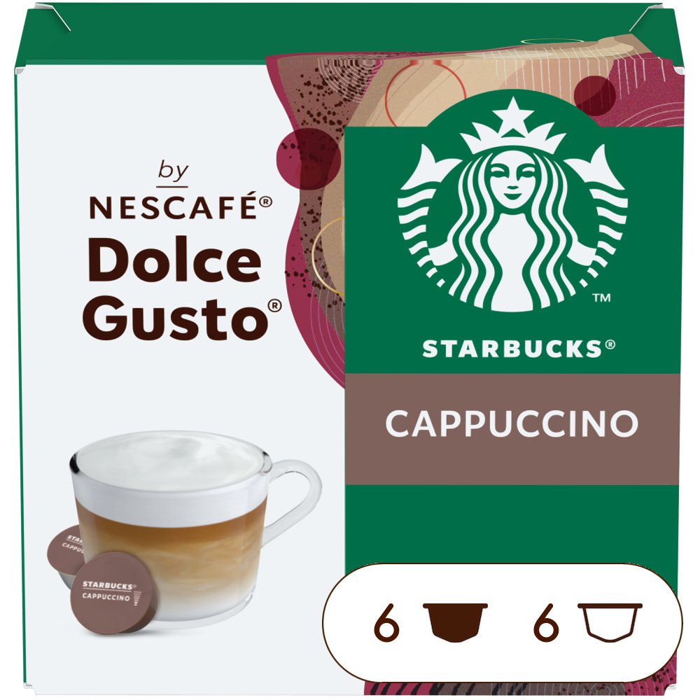 Image of Nescafe Dolce Gusto Starbucks Cappuccino