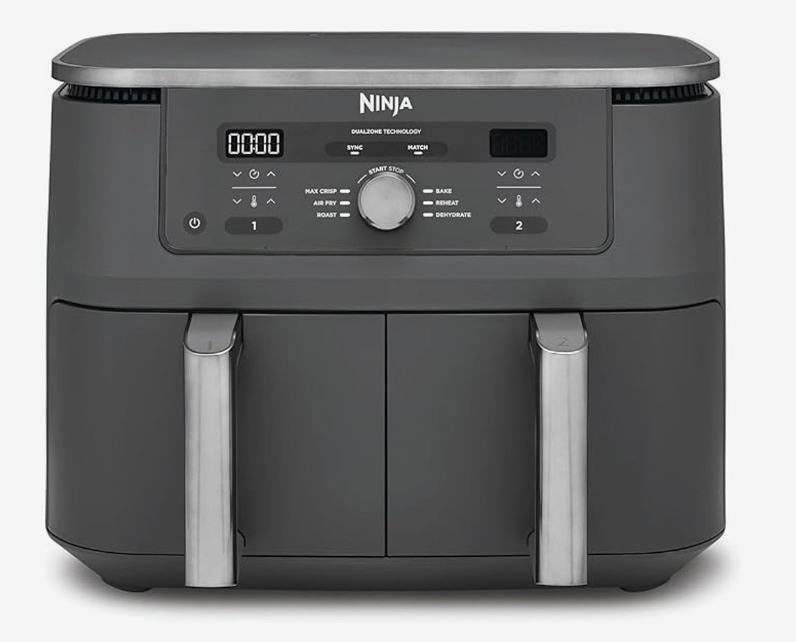 Image of Ninja Airfryer loftsteikingarpottur Double XL 2 x 4,75 L