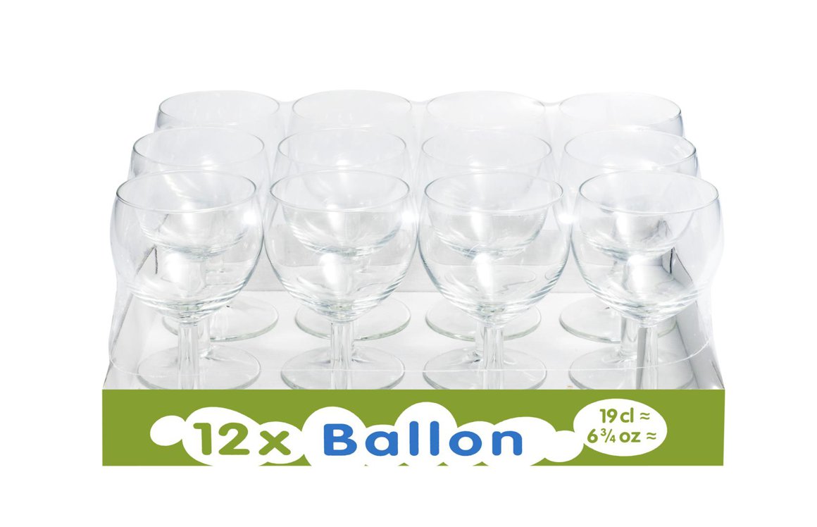 ONIS Glas rauðvíns 25cl 12stk Balloon