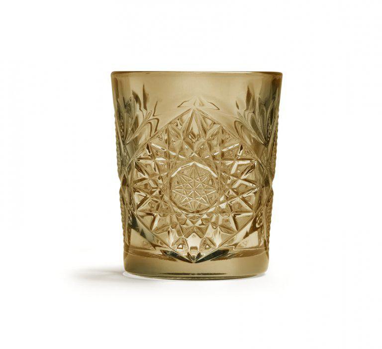 Image of ONIS Glas 35cl Hobstar ocher 1stk