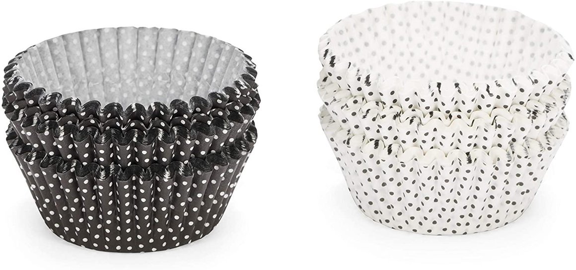 Image of patisse Muffinsform svart hvít