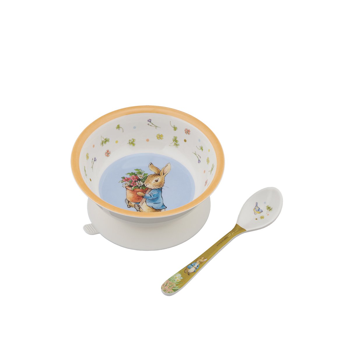 Petit Jour Skál m.sogi og skeið Peter Rabbit