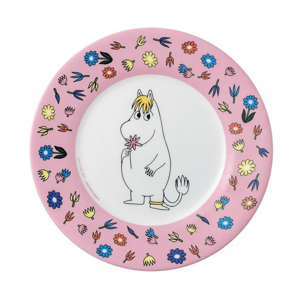 Petit Jour Diskur 20cm Moomin bleikur
