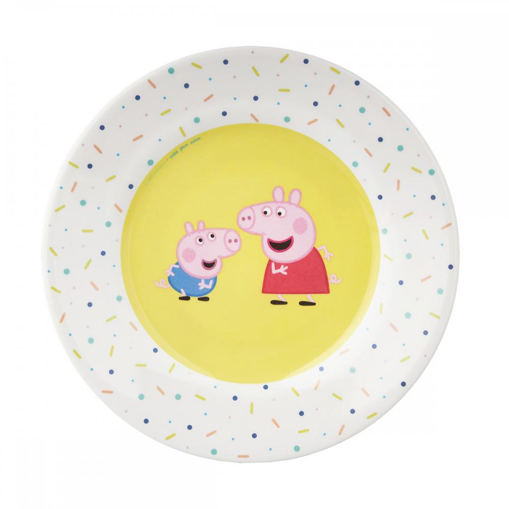 Petit Jour Diskur 20cm Peppa Pig gulur