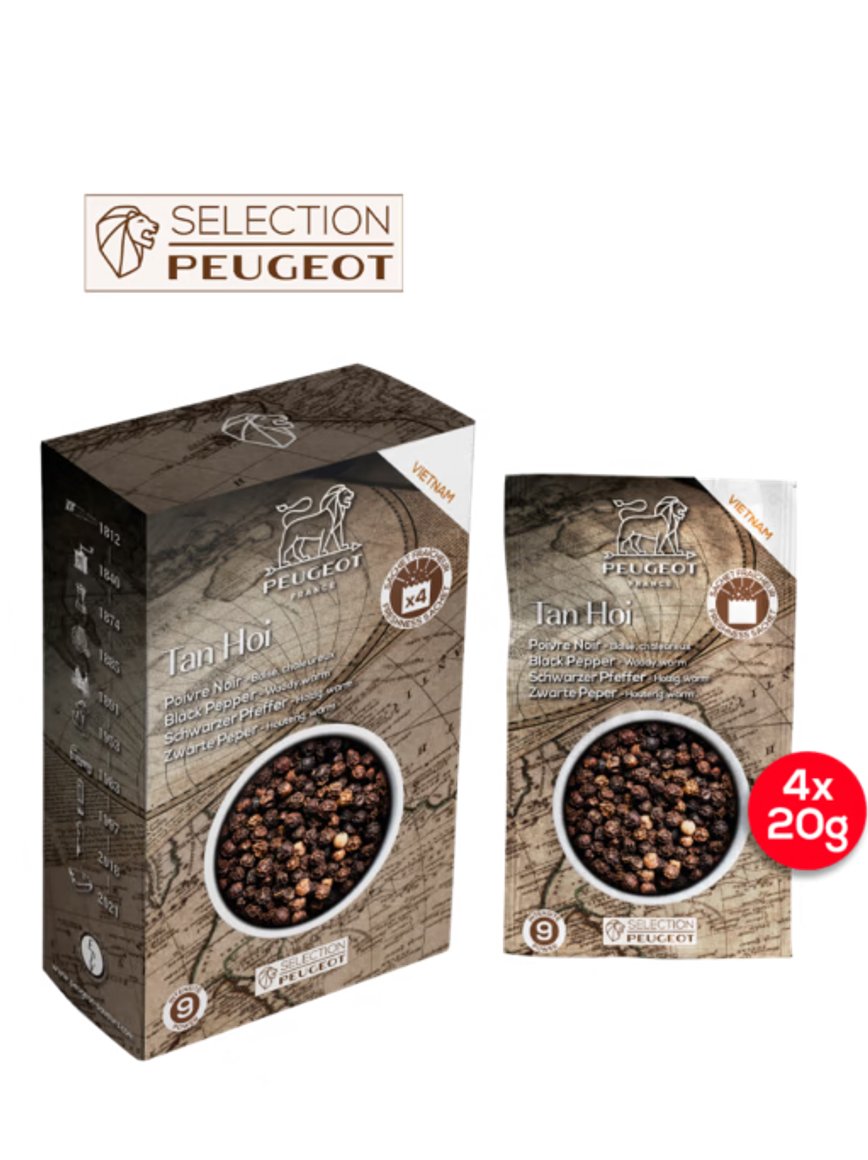 Peugeot Pipar Black Vietnam 80gr