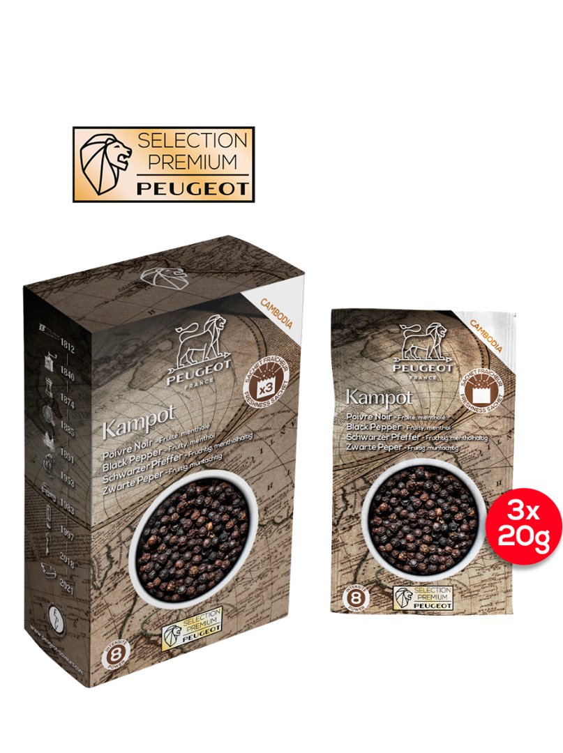 Peugeot Pipar Black Cambodia 60gr