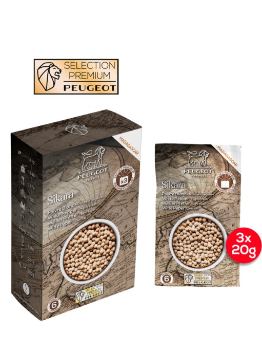 Image of Peugeot Pipar hvítur Madagascar 60gr