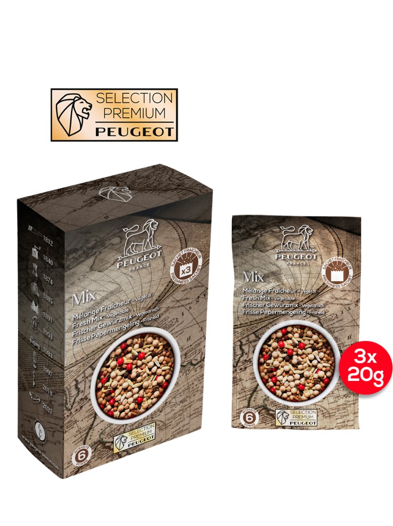 Image of Peugeot Pipar Fresh blend 60gr