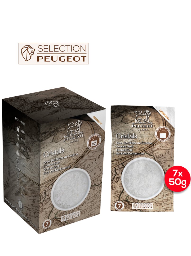 Peugeot Salt gróft White Germany 350gr