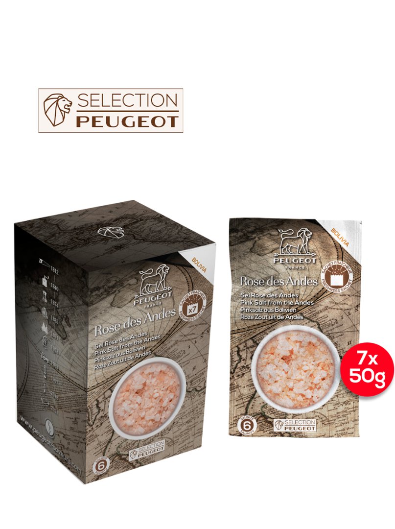Peugeot Salt gróft Pink Bolivia 350gr