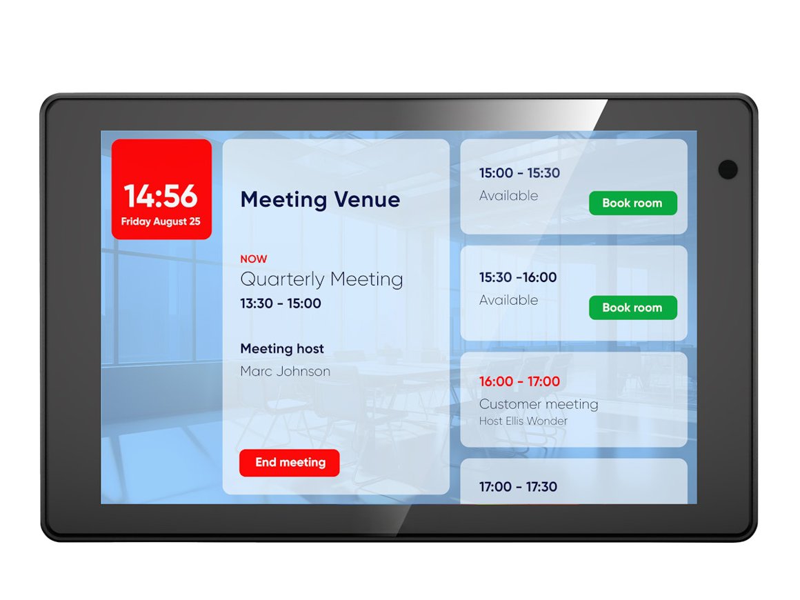 Image of Philips 10" Bókunarskjár f fundarherbergi Android