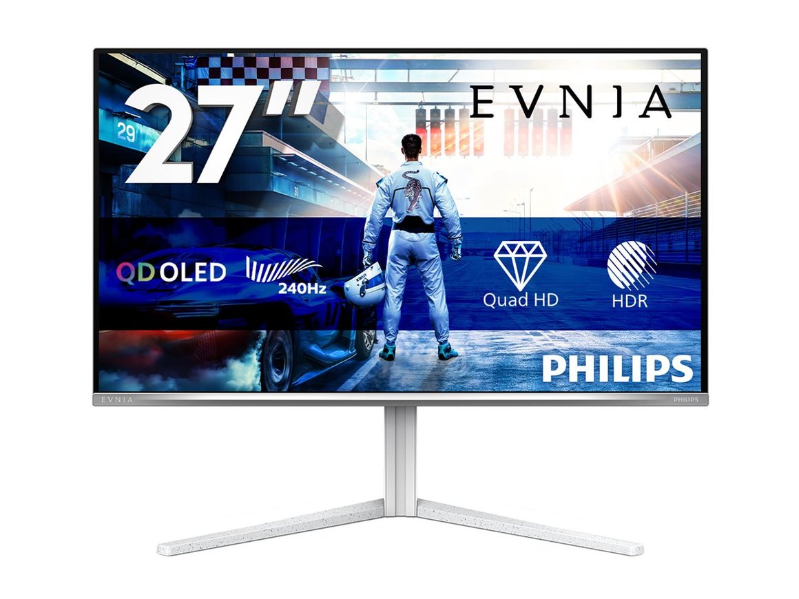Image of Philips Evnia 6000 27" QHD OLED 240Hz leikjaskjár