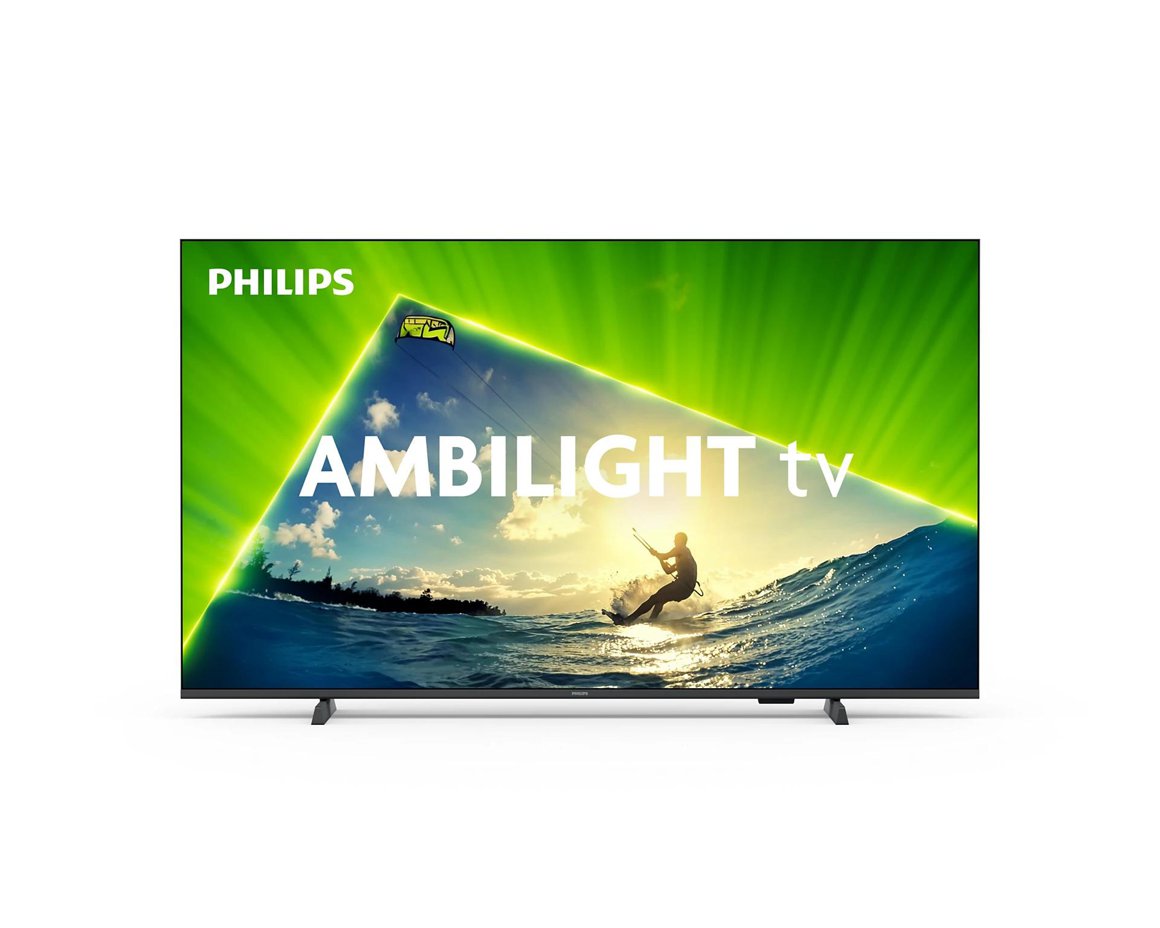 Image of Philips 55" Ambilight UHD QLED Titan OS Smart TV 