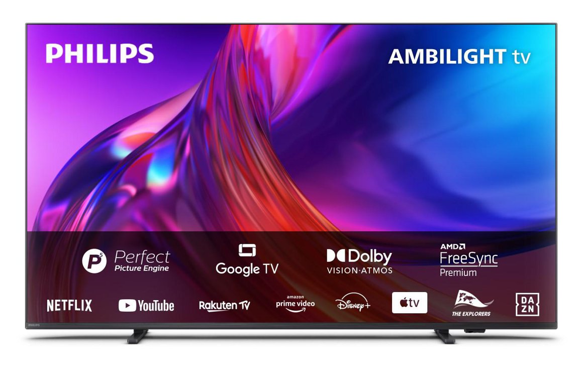 Image of Philips 55" Ambilight UHD Google TV 