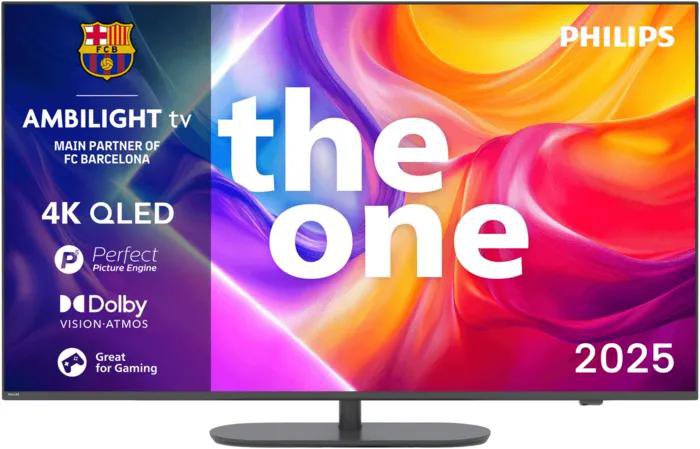 Image of Philips 65" Ambilight The ONE UHD QLED Titan OS Smart TV 