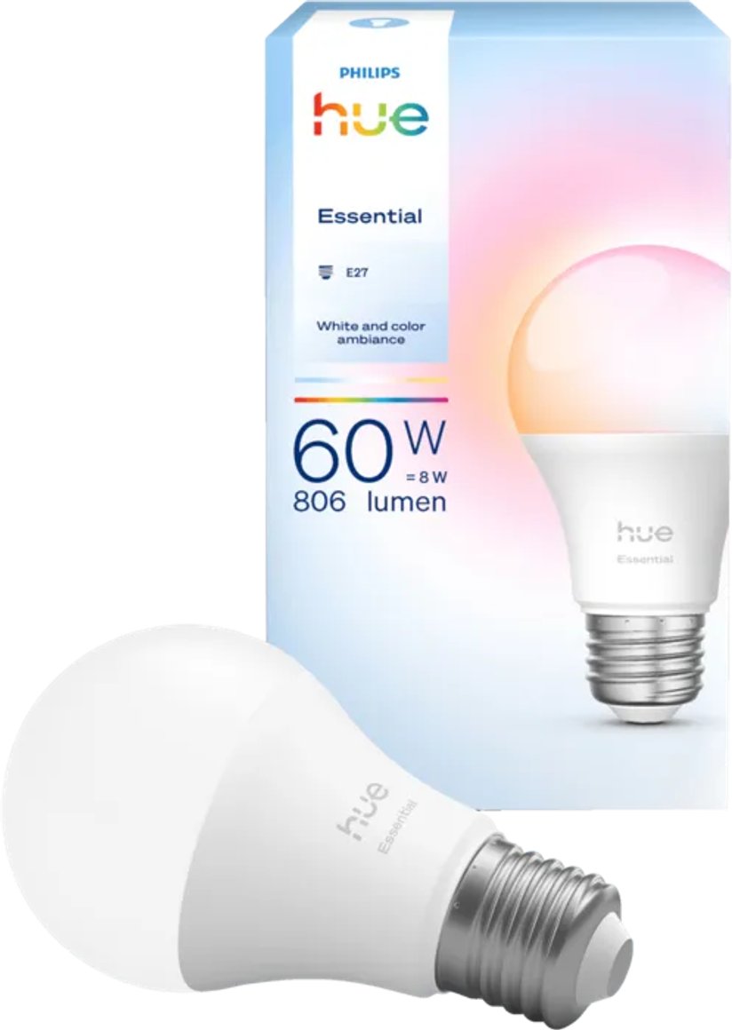 Image of Philips Hue E27 Pera Essential 806lm