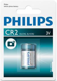 Philips CR2 Lithium rafhlaða