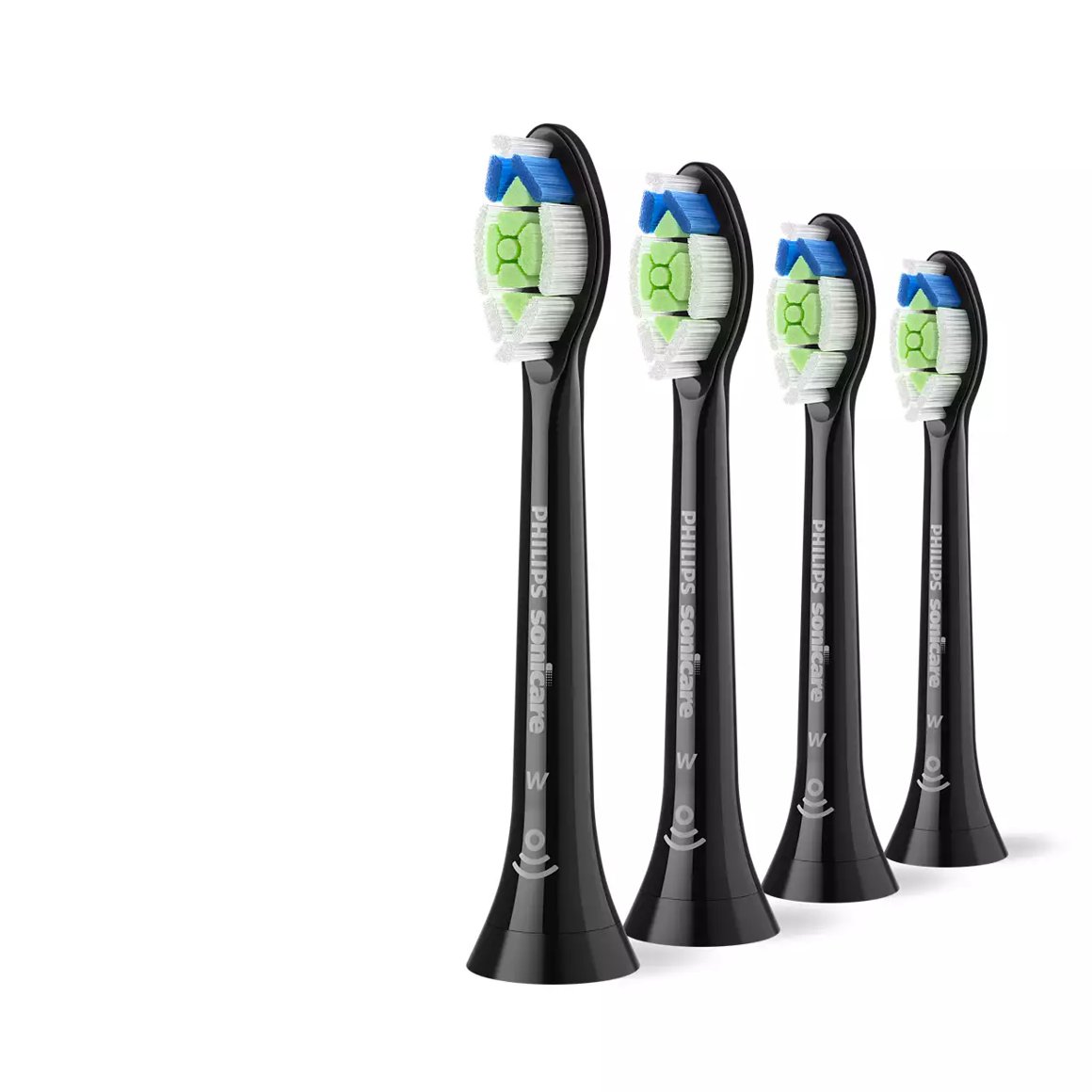 Image of Philips Sonicare Optimal hausar Svartir 4 stk
