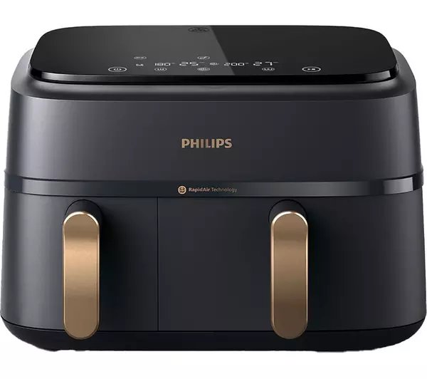 Philips Airfryer loftsteikingarpottur tvöfaldur 9 lítra